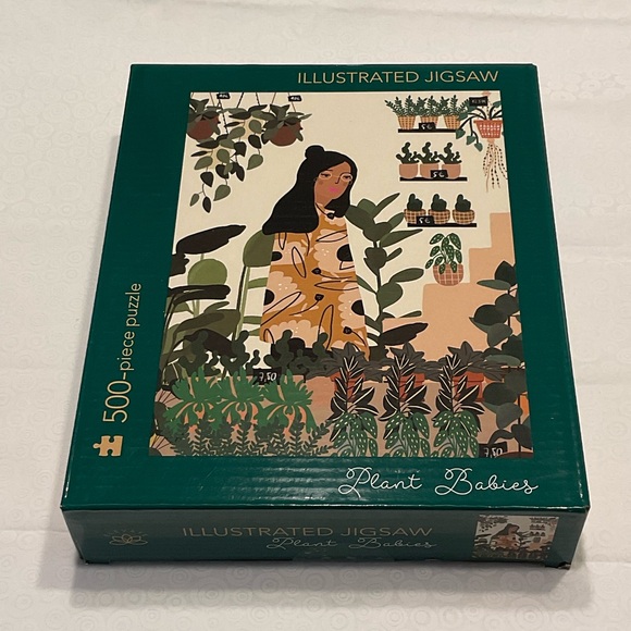 Hinkler Other - Elevate Illustrated Jigsaw Puzzle - Plant Babies
